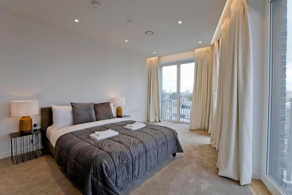 Kings Cross 2 Bed With City Views, Ac, Balcony Διαμέρισμα Λονδίνο Εξωτερικό φωτογραφία